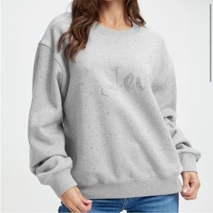 NWT Good American Leo Boyfriend Sweatshirt